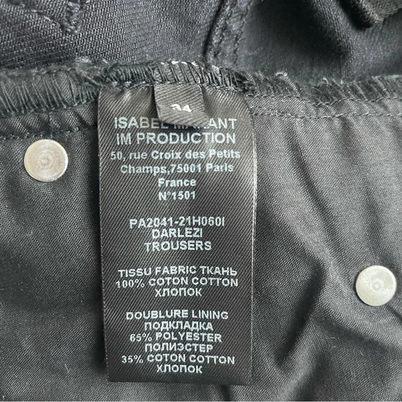 New! Isabel Marant Darlezi high-rise wide-leg jeans 30370 - Picture 15 of 16